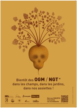 Bientôt des OGM / NGT* dans les champs, dans les jardins, dans nos assiettes !