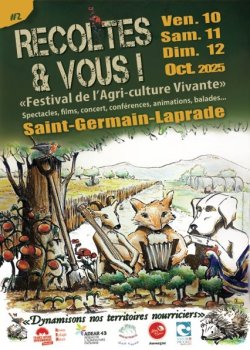 Récoltes et vous ! Festival de l'agri-culture vivante, Saint Germain Laprade